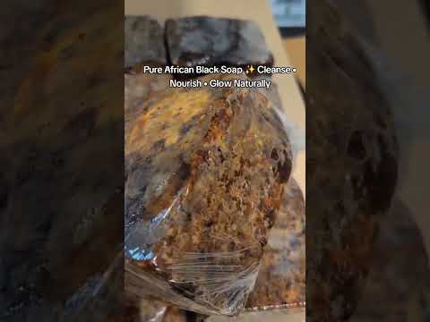 Authentic African Black Soap | Organic Skincare for Clear & Glowing Skin